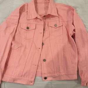 Pink Denim Jacket from Amazon